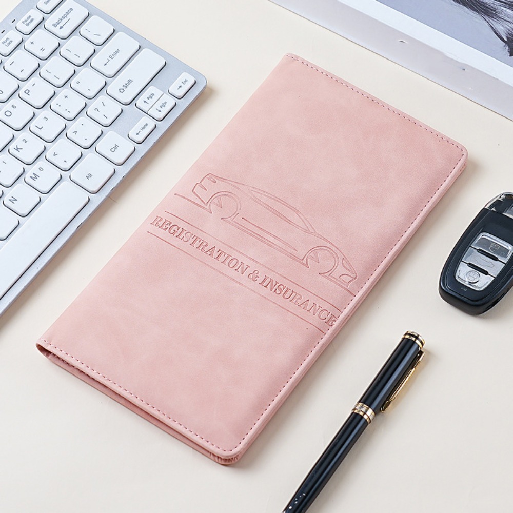 Leather Passport Cover - Card Holder PU Leather Passport Bag