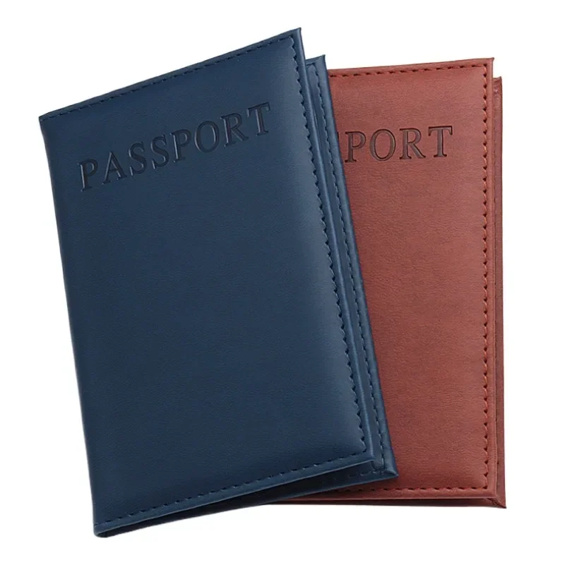 Leather Passport Cover - 1pc PU Leather Possport Cover Case