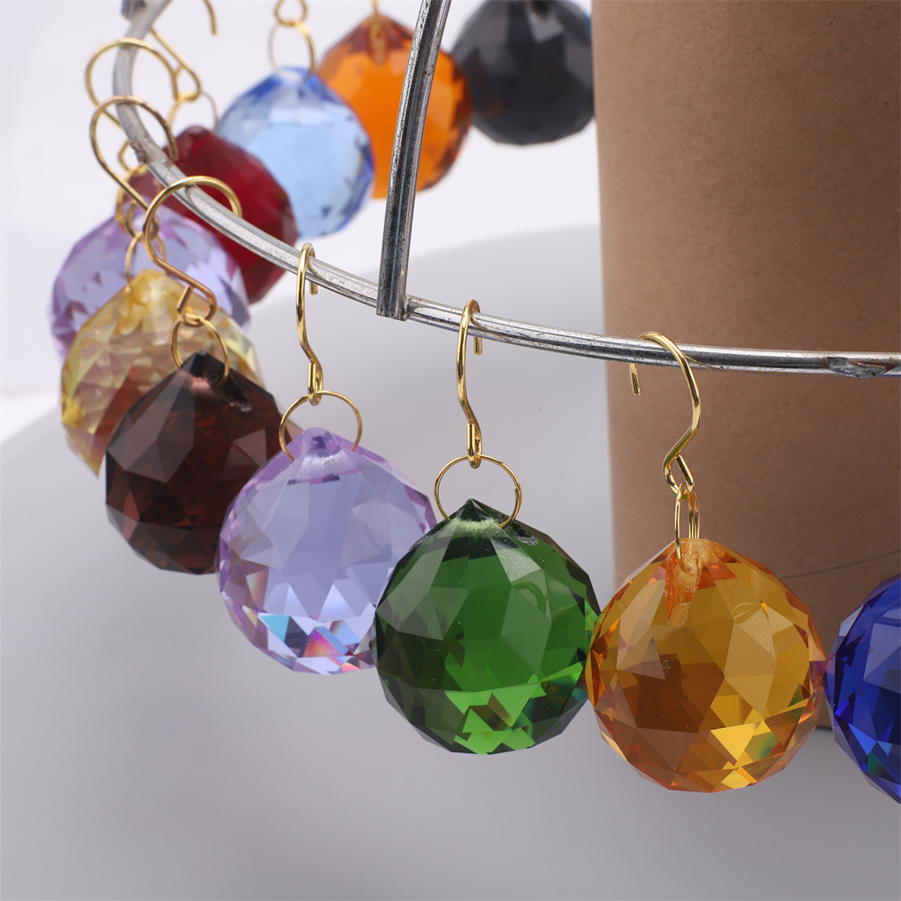 Crystal Ball Decor - 1Pc 30MM Ball Crystal Sun Catcher