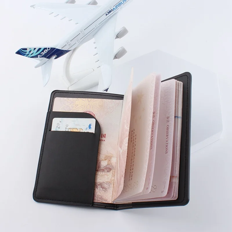 Simple Fashion Passport Holder - Leather Passport Cover ulasan dan harga