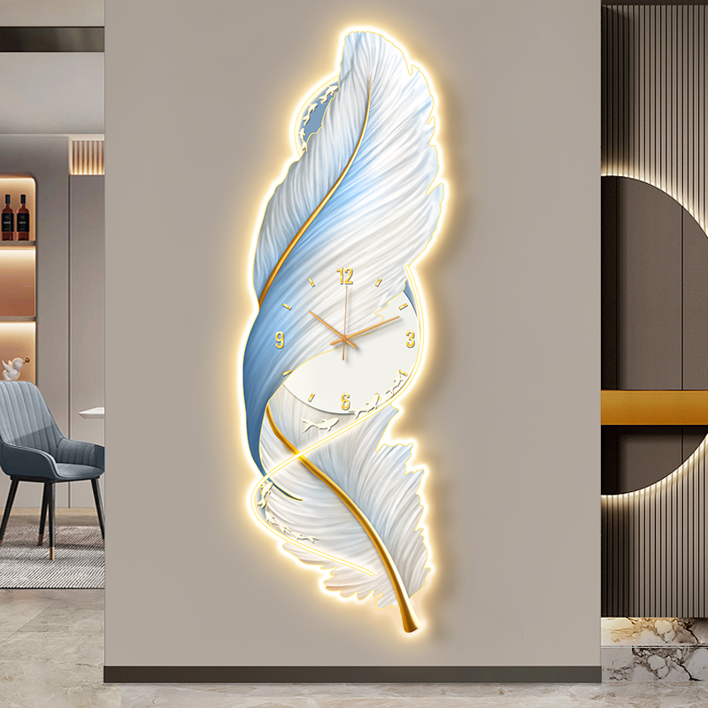Big Size Art Mural Clock Wall  - Luxury Lifestyle Furniture ulasan dan harga