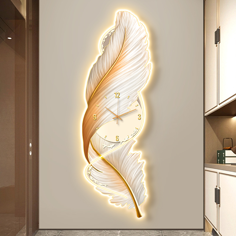 Big Size Art Mural Clock Wall  - Luxury Lifestyle Furniture ulasan dan harga