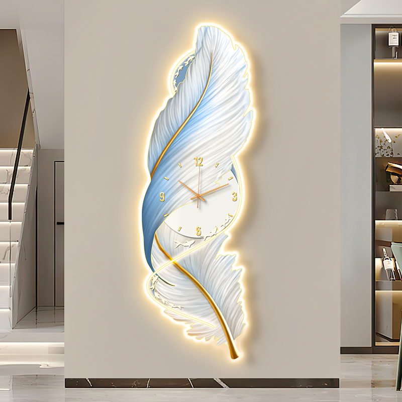Big Size Art Mural Clock Wall  - Luxury Lifestyle Furniture ulasan dan harga