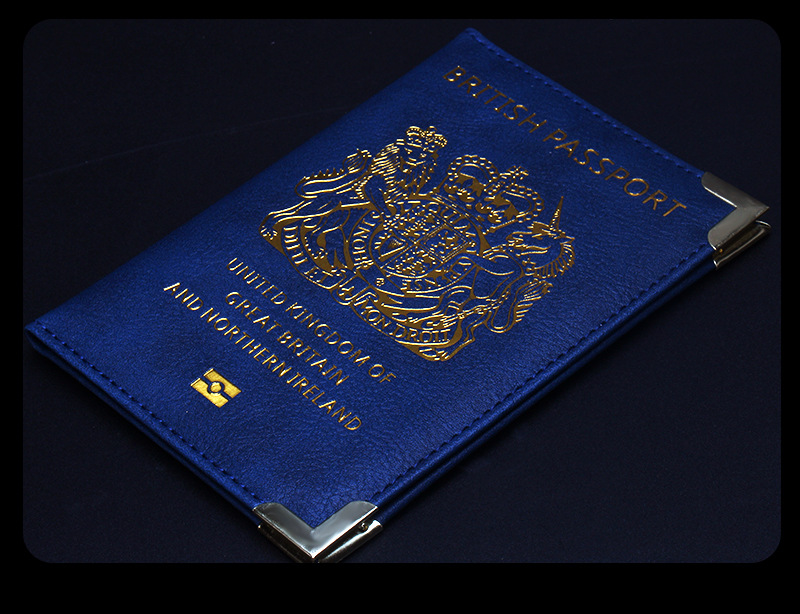 New British Copper Footed Pass - Leather Passport Cover ulasan dan harga