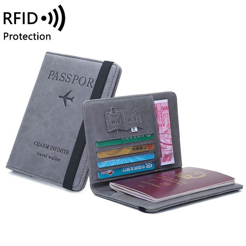 Unisex PU Leather Passport Hol - Leather Passport Cover ulasan dan harga