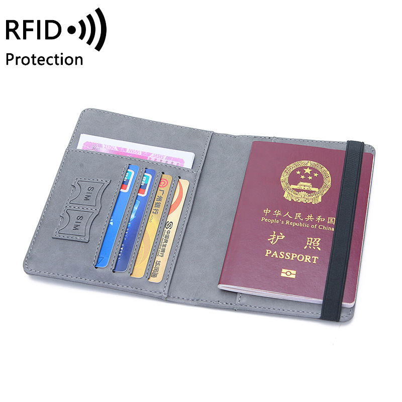 Unisex PU Leather Passport Hol - Leather Passport Cover ulasan dan harga