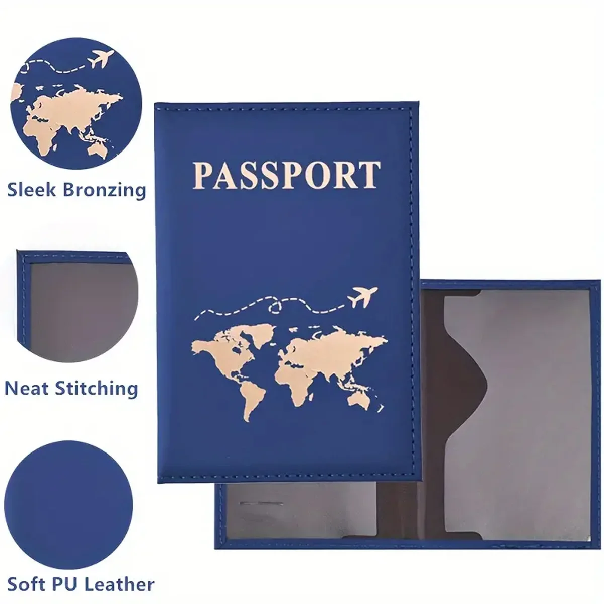 Fashion Passport Protective Co - Leather Passport Cover ulasan dan harga