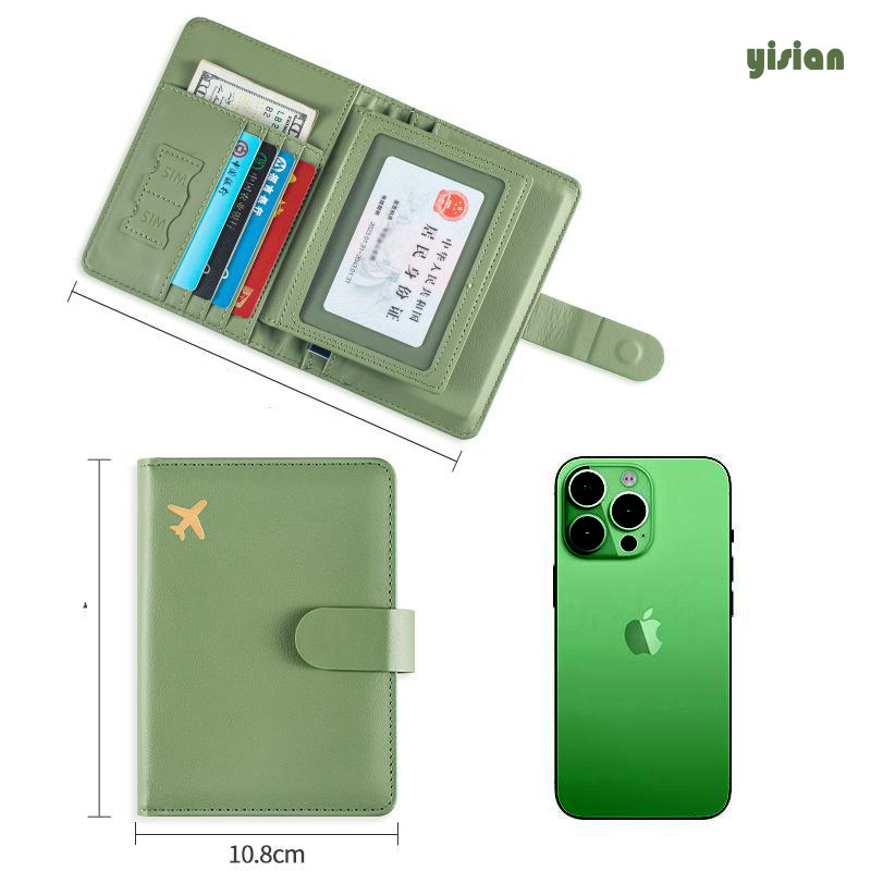 RFID Passport Cover Case Passp - Leather Passport Cover ulasan dan harga
