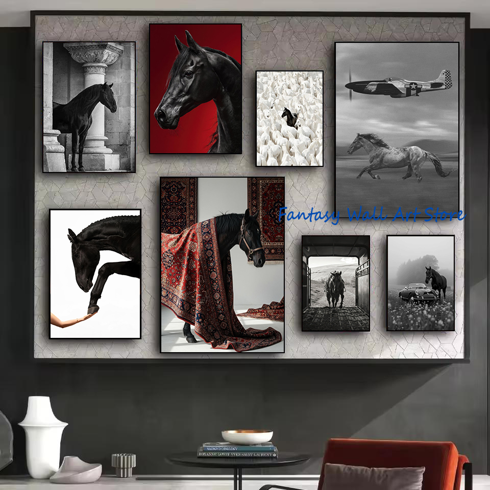 Black Horse Photos Vintage Lux - Luxury Lifestyle Pictures ulasan dan harga