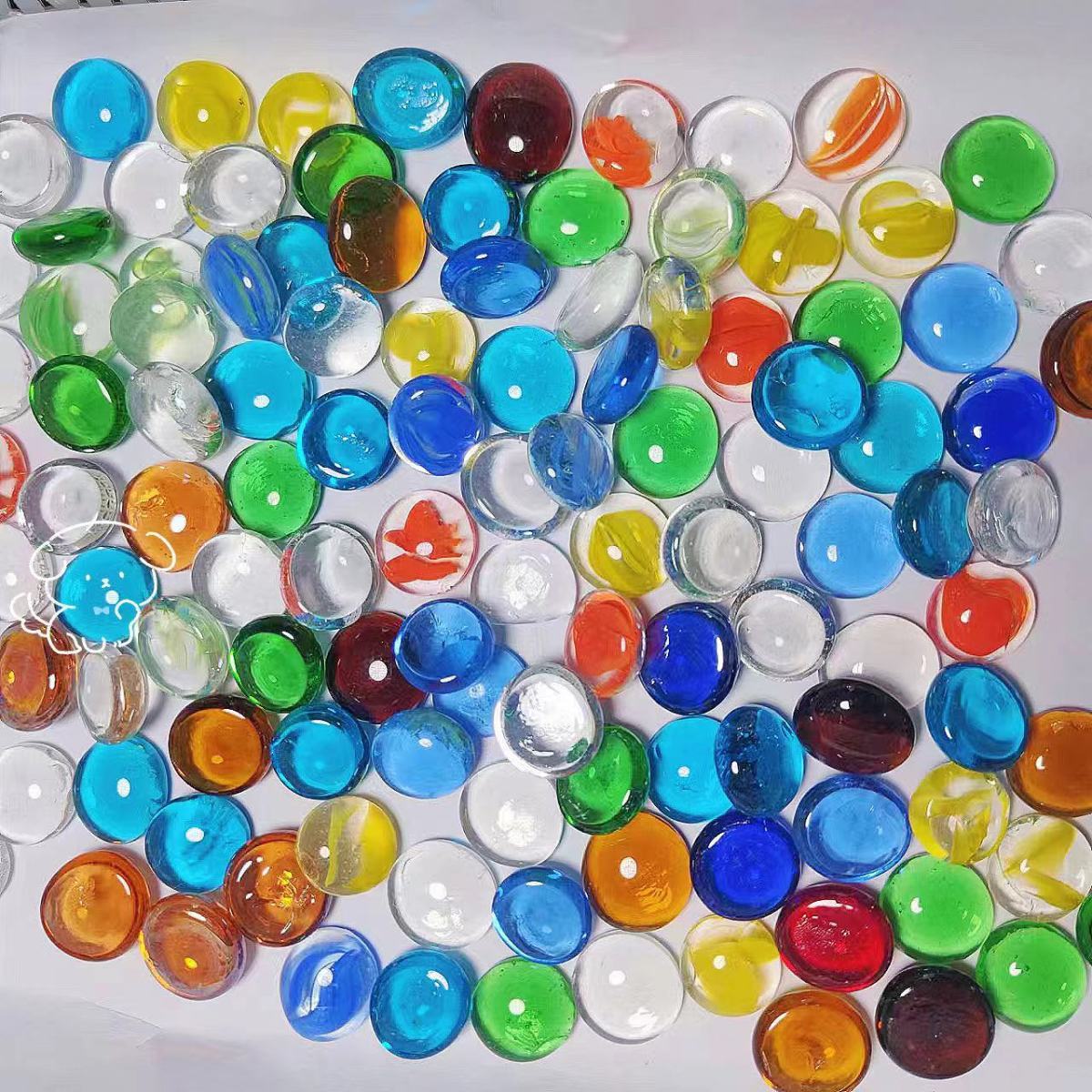 Glass flat bead Crystal Ball D - Crystal Ball Decor ulasan dan harga