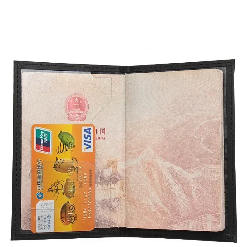 High Quality English PU Leathe - Leather Passport Cover ulasan dan harga