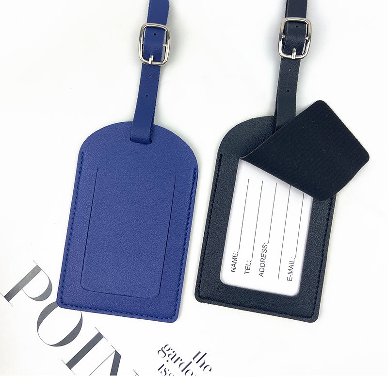 PU Luggage Tag Light Soft Trav - Leather Passport Cover ulasan dan harga