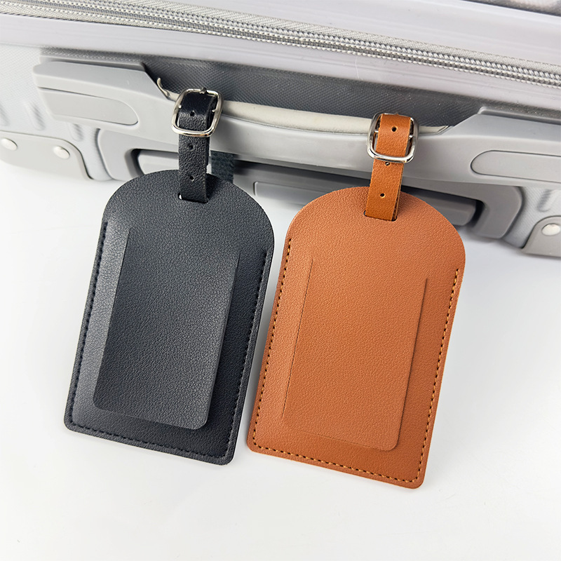 PU Luggage Tag Light Soft Trav - Leather Passport Cover ulasan dan harga