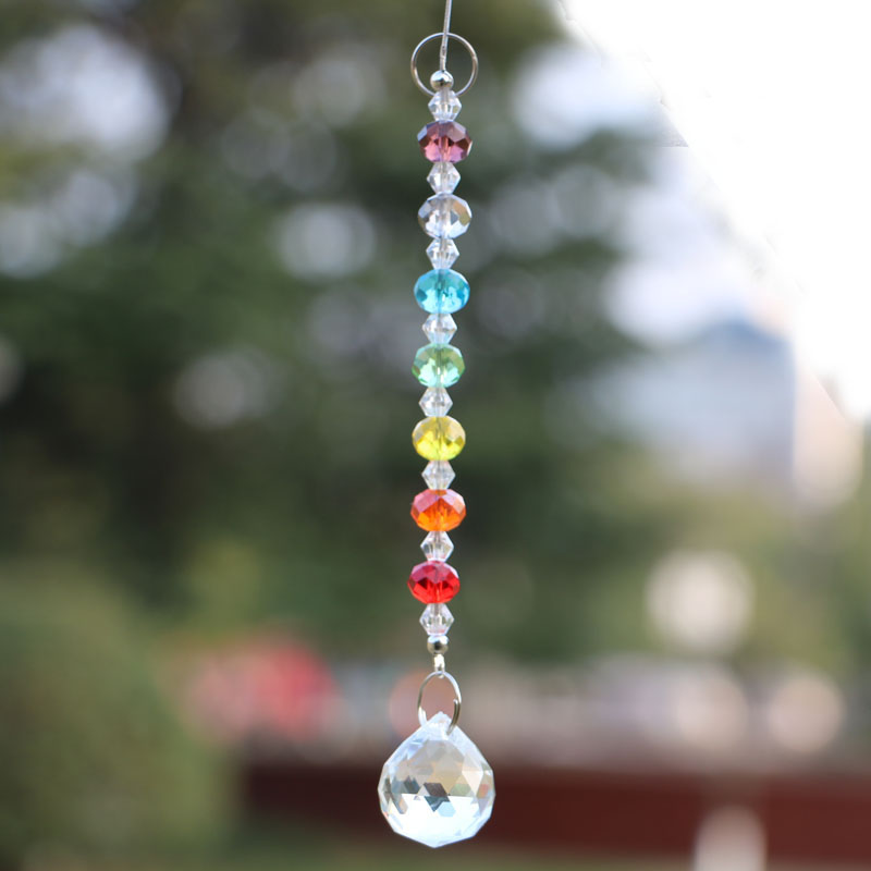 1PCS 20mm Crystal Ball Prism C - Crystal Ball Decor ulasan dan harga