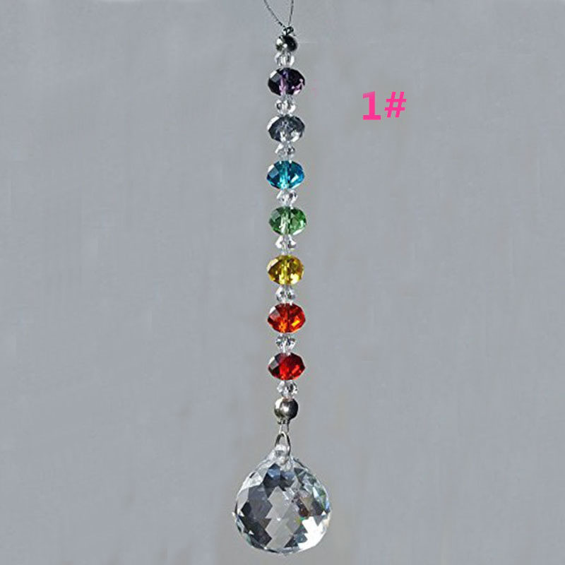 1PCS 20mm Crystal Ball Prism C - Crystal Ball Decor ulasan dan harga