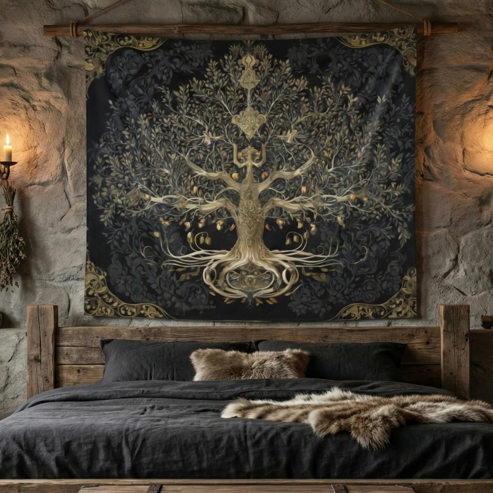 VIKAMA Light Luxury Tree of Li - Luxury Lifestyle Background ulasan dan harga